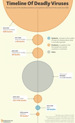 INFOGRAPHIC: Timeline Of Deadly Viruses