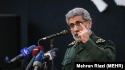 Brigadier General Esmail Qa'ani (Ghaani), IRGC Qods Force commander. FILE PHOTO