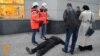 Прарасейскія актывісты напалі на марш еднасьці ў Данецку