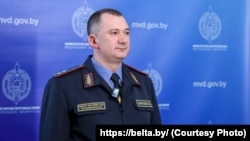 Міністар унутраных спраў Беларусі Іван Кубракоў 