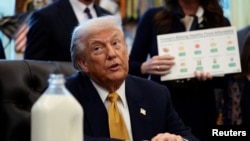 Американският президент Доналд Тръмп в Белия дом, 14 януари 2026 г.