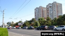 Автомобильная пробка в Севастополе, 27 июля 2021 года