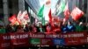 Sindikati demonstriraju kroz Evropski kvart u Briselu tražeći pravedniju Evropu za radnike, 26. april 2019.