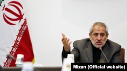 Iran--Abbas Jafari Dolatabadi,Tehran's prosecutor, during a general meeting on Tuesday November 23, 2016.