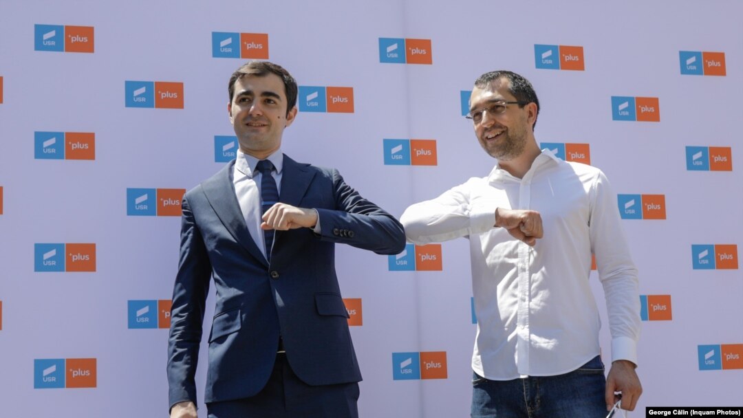 Claudiu Năsui și Vlad Voiculescu, liderii USR-Plus București
