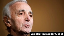 Armenian-French singer Charles Aznavour was revered in both countries. (file photo)