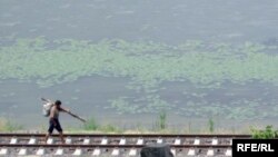 Calea ferată Cahul - Giurgiulești, iulie 2009