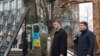 Hrvatski i ukrajinski premijeri - Andrej Plenković i Volodimir Hrojsman obilaze spomenik žrtava protesta na Majdanu