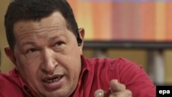 Venezuelan President Hugo Chavez (file photo)