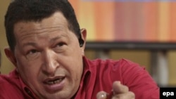 Venezuelan President Hugo Chavez