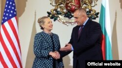 Hillary Clinton şi Boyko Borisov