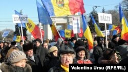 Під час акції протесту опозиції в Кишиневі