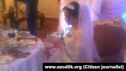 Özbek gelini.