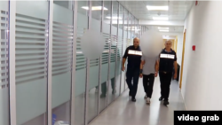 ბრალდებულის დაკავების ამსახველი კადრი