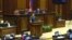 Armenia -- Prime Minister Tigran Sarkisian addresses parliament.