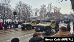 Parada e Njësisë Speciale Antiterroriste të Ministrisë së Brendshme të Republikës Sërpska, në Banjallukë, Bosnje, 9 janar 2026.