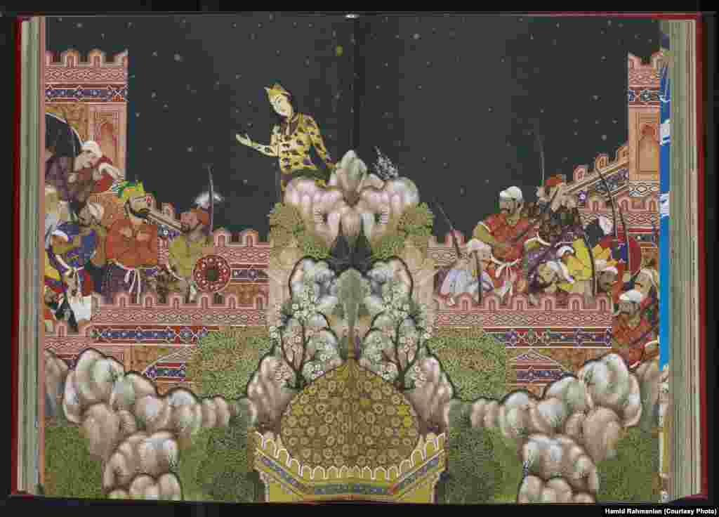 "Shahnameh: The Epic of the Persian Kings," in a new 2013 edition illustrated by Hamid Rahmanian and translated by Ahmad Sadri