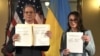Міністр фінансів США Скотт Бессент та міністерка економіки України Юлія Свириденко під час підписання угоди ​​про створення Інвестиційного фонду відбудови США–Україна 