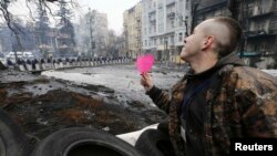 Дзень сьвятога Валянціна на Майдане