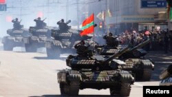 La parada militară de la Tiraspol