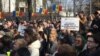La un protest anticorupție la Chișinău, martie 2019