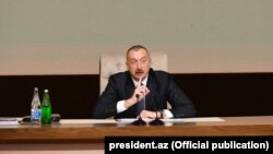 Азербайжандын президенти Илхам Алиев.
