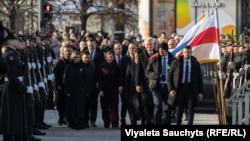 Цырымонія ўшанаванья паўстанцаў