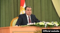 Президент Таджикистана Эмомали Рахмон.