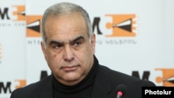 Armenia - Opposition leader Raffi Hovannisian gives a press conference in Yerevan, 21Mar2014.