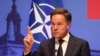NATO Secretary General Mark Rutte delivers a joint press conference during a summit with the leaders of NATO's eastern and Nordic members (B9 and Nordic countries) on June 2, 2025 in Vilnius, Lithuania. (Photo by Petras Malukas / AFP)