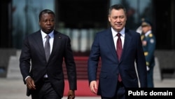 Фор Эссозимна Гнассингбе жана Садыр Жапаров. 29-апрель, 2026-жыл. Бишкек.