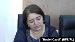 Гавҳар Шарофзода, раиси Кумитаи забон ва истилоҳот.