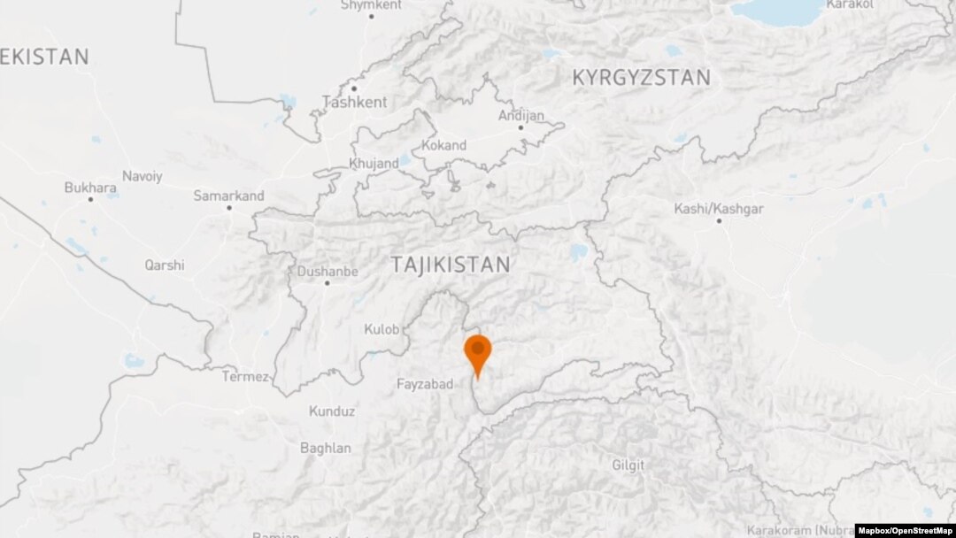 The city of Khorugh, which is the capital of Tajikistan's Gorno-Badakhsan region.