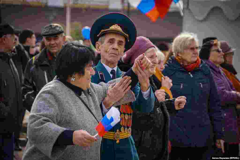 Митинг, посвященный пятилетию присоединения Крыма