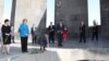 Armenia - US State Secretary Hillary Clinton visits Armenian Genocide Memorial in Tsitsernakaberd, Yerevan,05Jul,2010