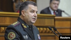 Ukrainanyň goranmak ministri Stepan Poltorak