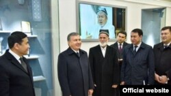 Өзбекстандын президенти Шавкат Мирзиеев Самаркандда. 11-январь, 2018-жыл.