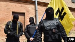 Бойцы одного из подразделений «Правого сектора»