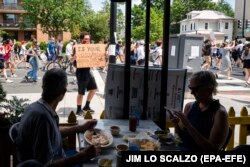 Protestul „Black Lives Matter” în Washington, 4 iunie 2020