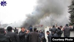 Азербайджан - Беспорядки в городе Губа, 1 марта 2012 г. 
