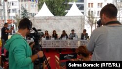 Konferencija za novinare ekipe filma "Sa mamom", Sarajevo, 21. avgust 2013.