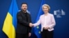 Президентът на Украйна Володимир Зеленски и председателката на ЕК Урсула фон дер Лайен