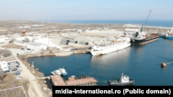 Un remorcher românesc s-a scufundat în Portul Midia.