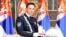 Veselin Milić, načelnik beogradske policije, tokom primanja državnog odlikovanja "Miloš Obilić" povodom Vidovdana, 29. jun 2021.