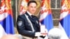 Veselin Milić, načelnik beogradske policije, tokom primanja državnog odlikovanja "Miloš Obilić" povodom Vidovdana, 29. jun 2021.