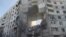 GRAB Residential High-Rise Hit By Russian Attack In Kharkiv