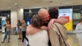 CZECH REPUBLIC – Vladyslav Yesypenko, a journalist for Krym.Realii (Radio Liberty), arrived in Prague after being released from Russian detention in Crimea. Prague, June 22, 2025