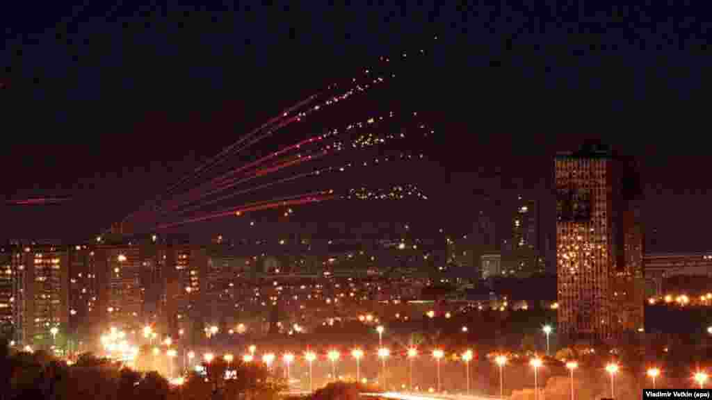 1999. április 29-én késő este az épületet NATO-légitámadás érte