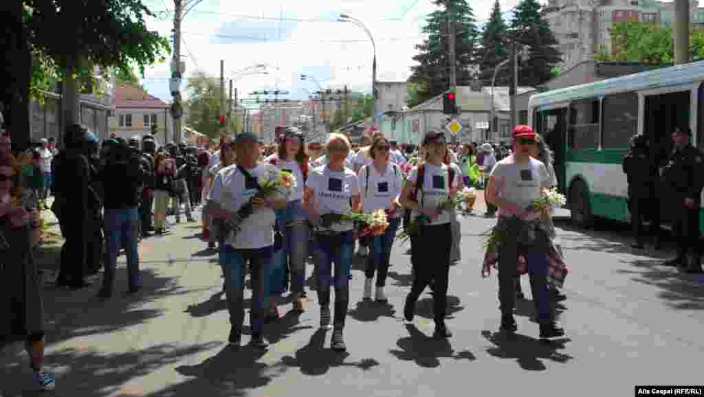 Începutul marșului &bdquo;Fără frică&rdquo;