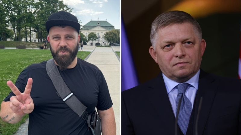 ფიცოს მთავრობის „აკრძალვის“ მიუხედავად, „ქართული ლეგიონის“ მეთაური სლოვაკეთში ჩავიდა